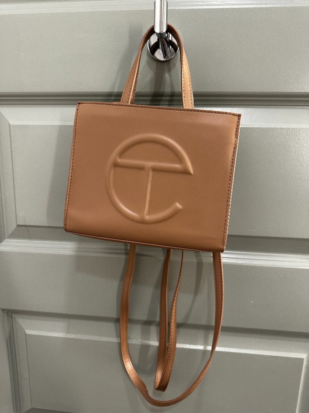 Telfar  Mini Shopping Bag Brown